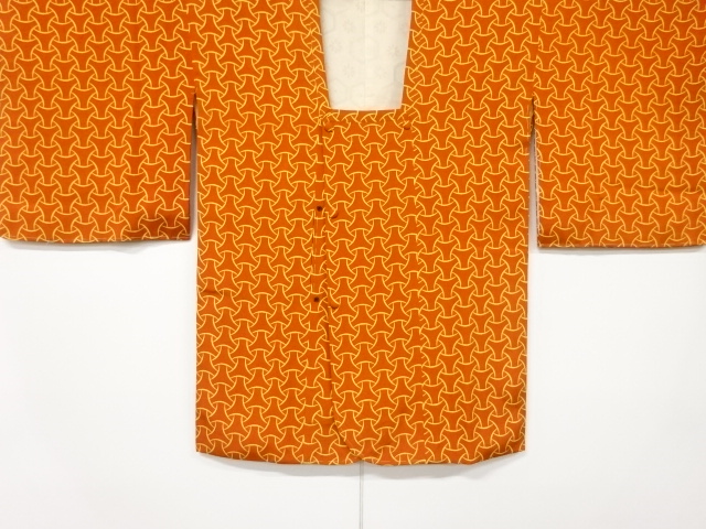 JAPANESE KIMONO / VINTAGE MICHIYUKI COAT / ABSTRACT